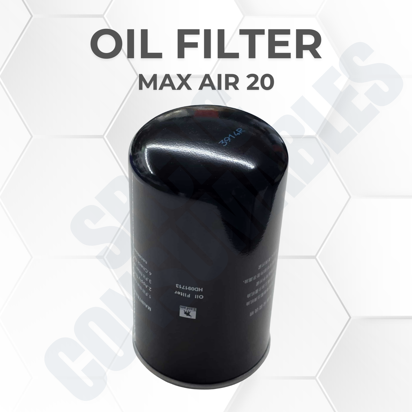 Oil Filter – Max Air Rotary Screw Air Compressor