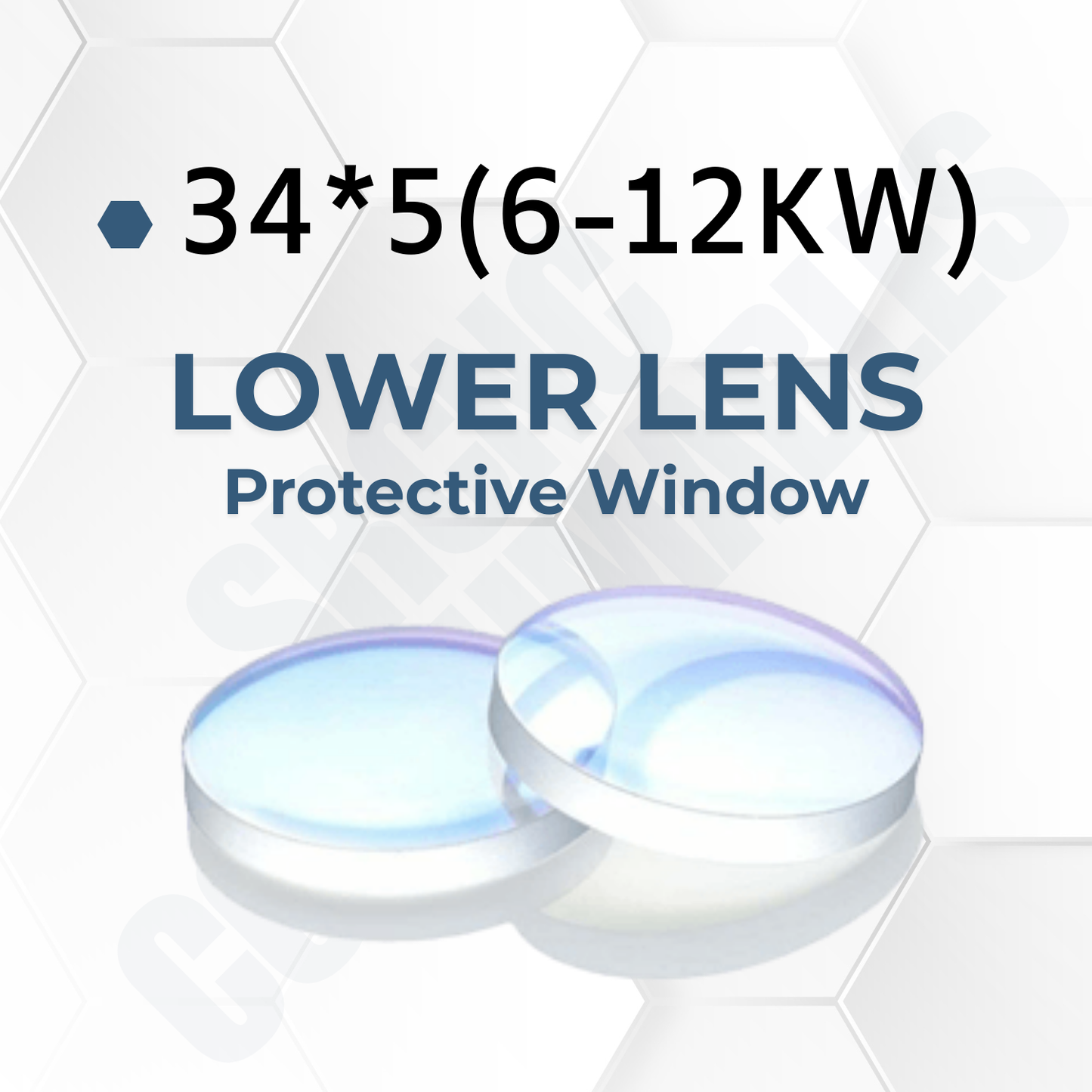 6 kW Fiber Laser Protective Windows | BOCI BLT4 Cutting Head Lenses