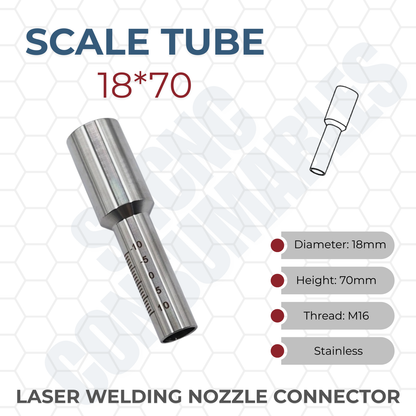 Laser Welding Nozzle Tips – Copper M16 Nozzles for Handheld Fiber Laser Welder Gun | Durable, Heat-Dissipating, Precision Fit | Multiple Sizes & Types