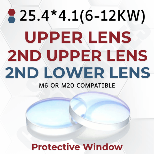 6 kW Fiber Laser Protective Windows | BOCI BLT4 Cutting Head Lenses